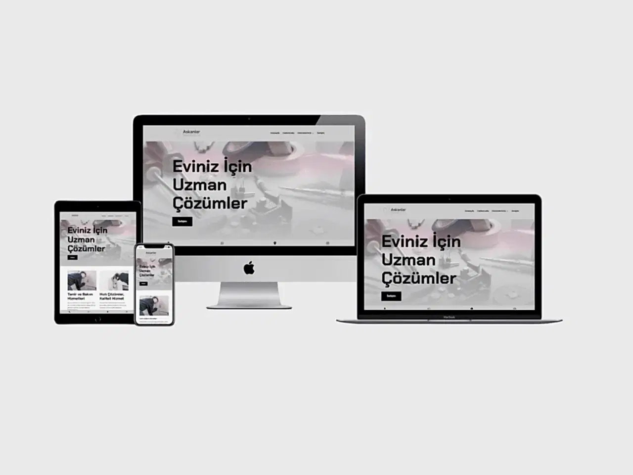 Askanlar elektrik ve su